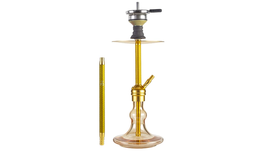 Narghilea H2 Fresh Carbon Gold | Narghilea 1 furtun
